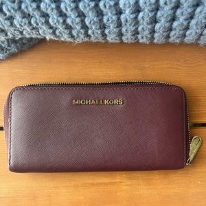 Michael Kors leather wallet